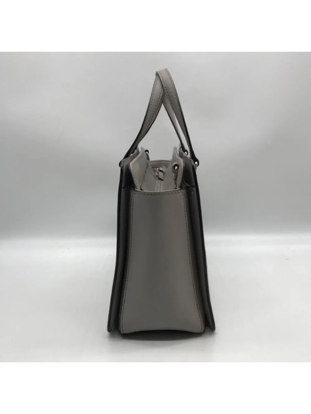 Kate Spade Gray Saffiano Leather Laurel Way Reese Satchel Bag